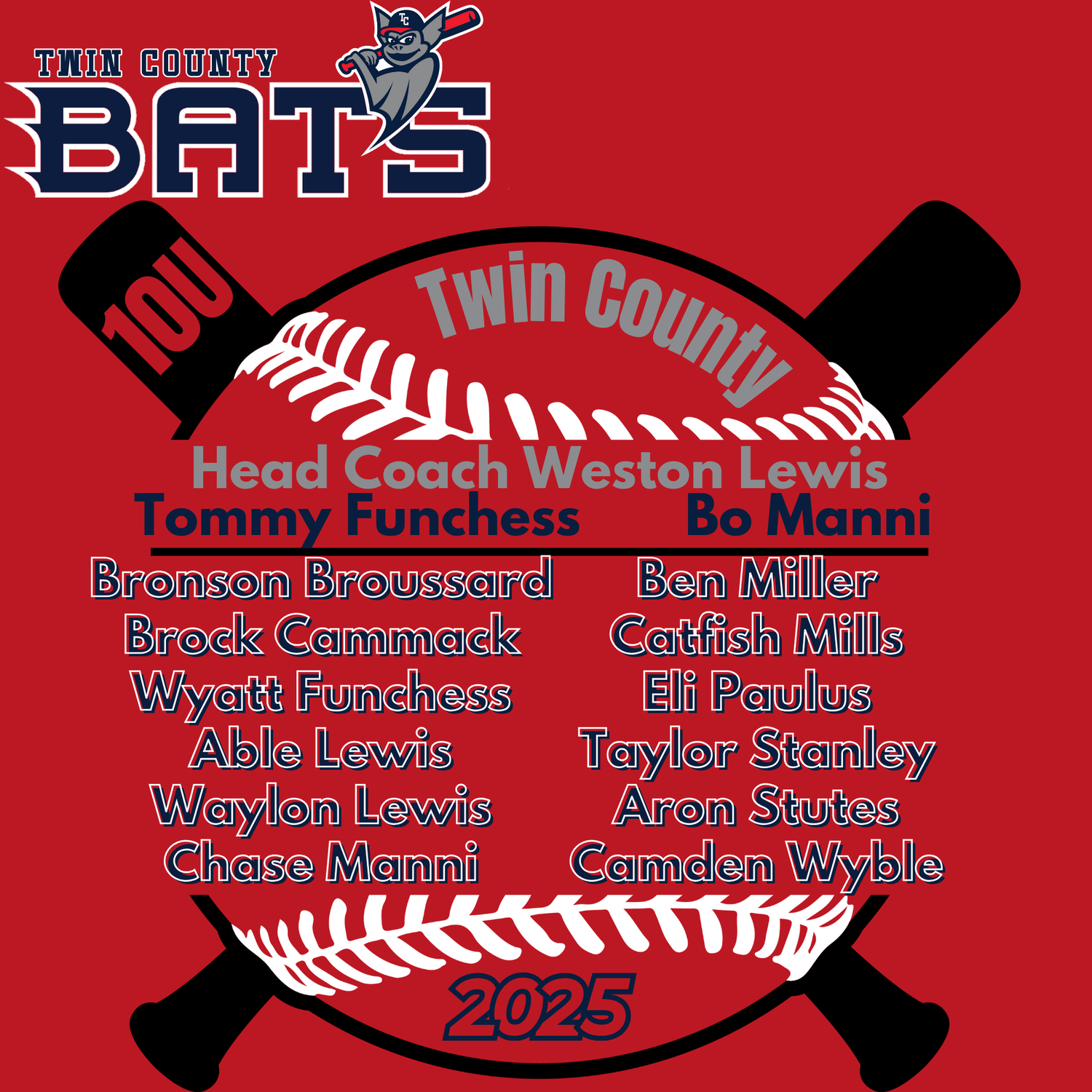 Bats 10U Twin County 2025