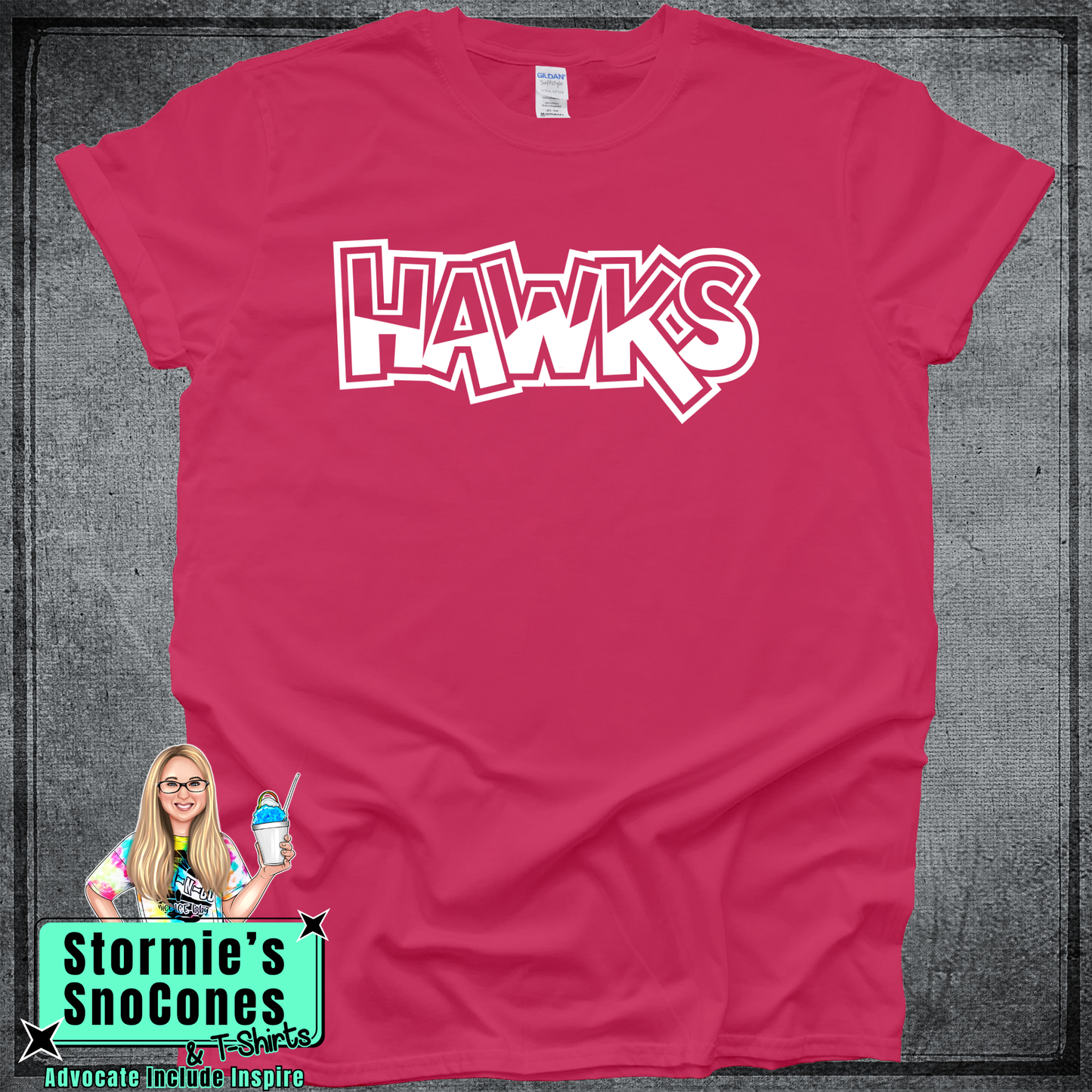 Hawks Graffiti Field Day - Color Wars Spring 2026 Shirt Pink