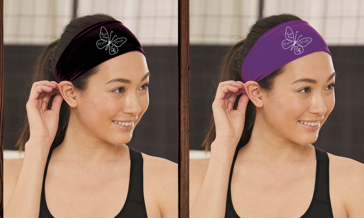 Mariposa School of Dance/Miracles in Motion Butterfly Logo Headband Fundraiser