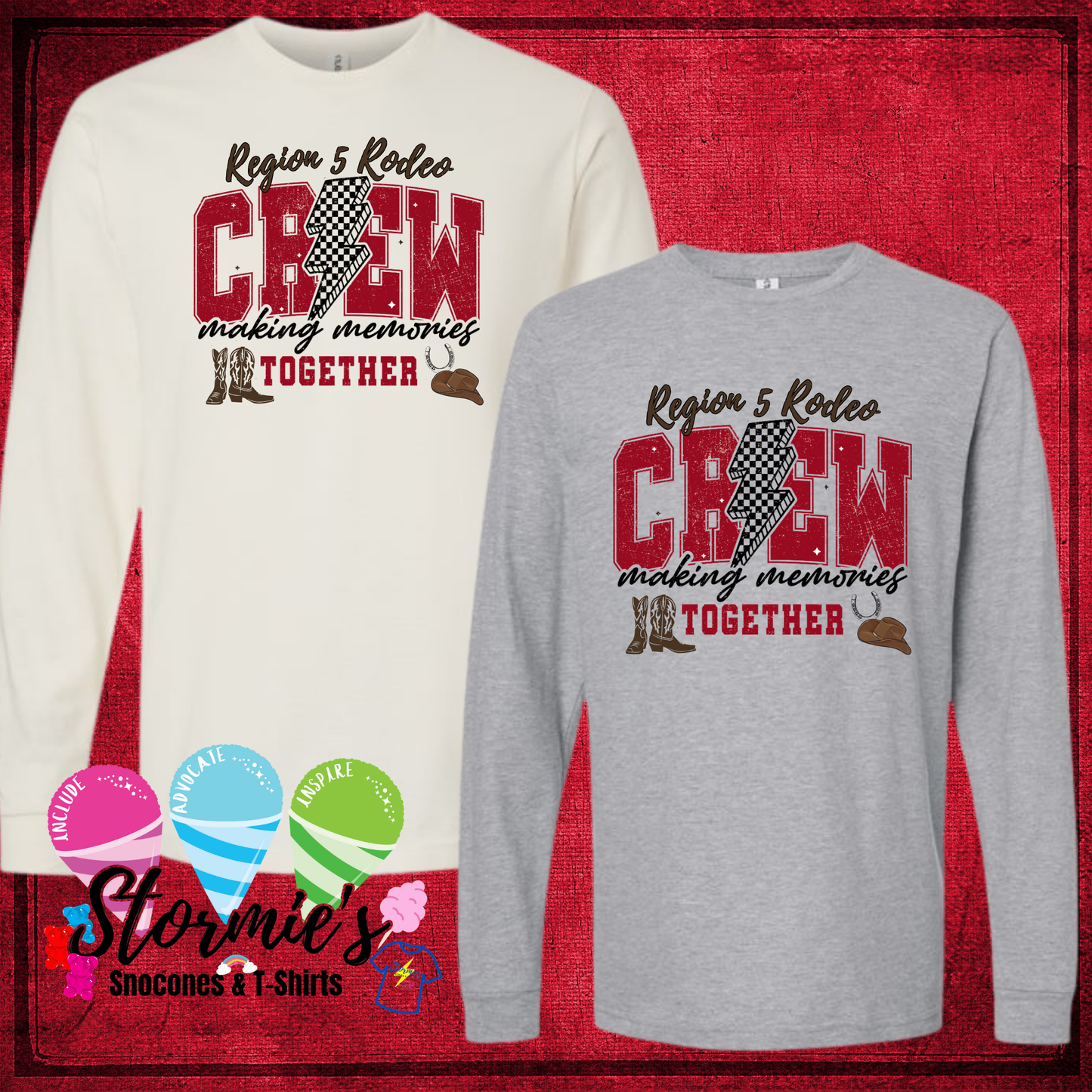Rodeo Crew Region 5 Sweatshirt & Hoodie & Long Sleeve Shirt