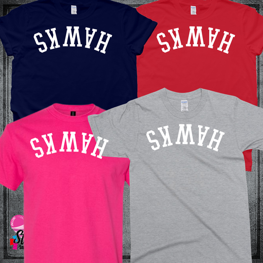 Hawks Upside Down TShirt