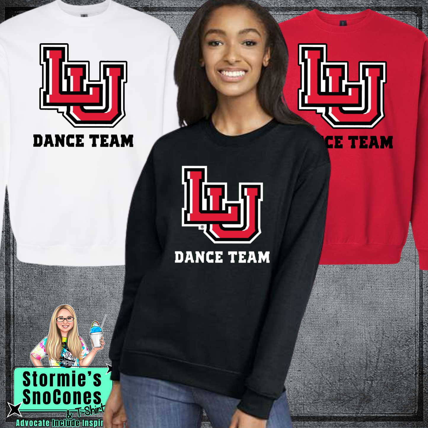 LUDT Lamar University Dance Team Gildan Softstyle Sweatshirt