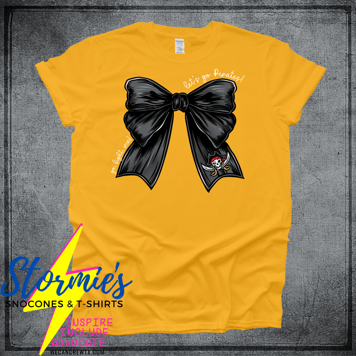 Vidor Pirates Coquette Bow Shirt
