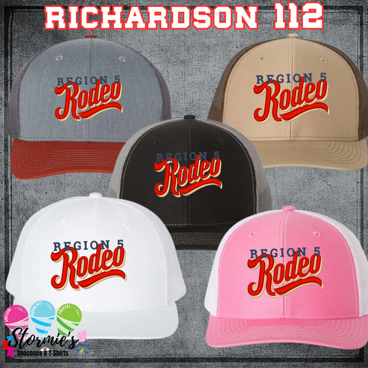 Region 5 Richardson Mesh Back Embroidered Hat