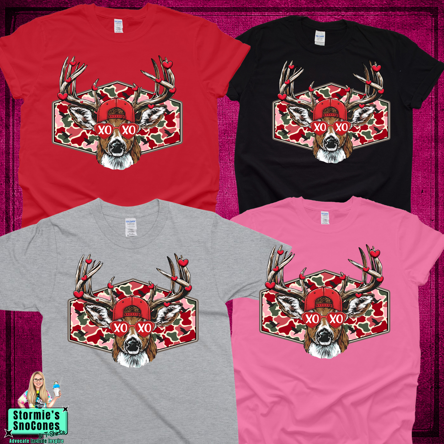 Deer Valentines Tshirt