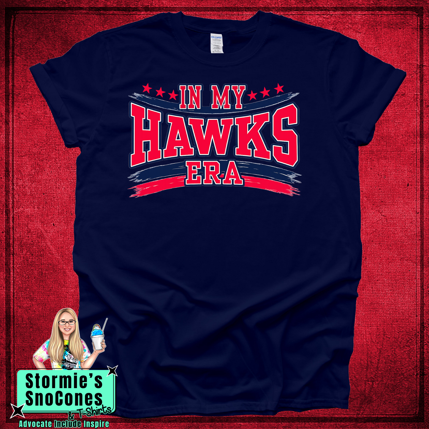 In My Hawks Era Navy TShirt