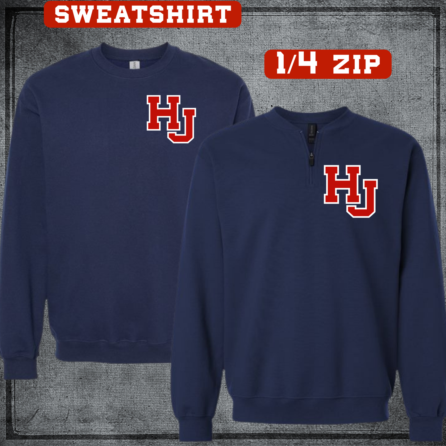 Hardin Jefferson HJ Hawks Softstyle Navy Sweatsuit Set - 4 Top Styles