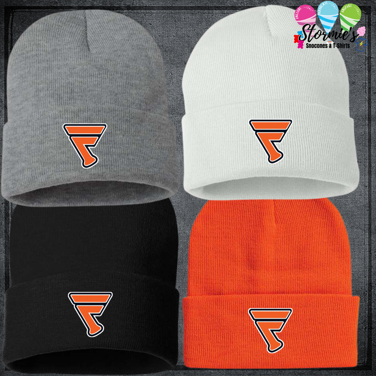 Franchise Baseball Cuffed Embroidered Beanie