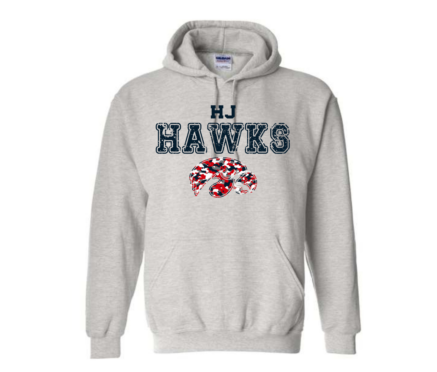 Hawks Football 2023 Gray Sweatshirt & Hoodie & Long Sleeve Shirt