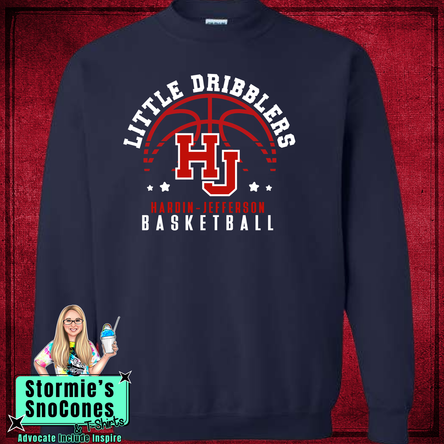 Hawks Senior Boys All Stars 2026 - Navy Sweatshirt & Hoodie & Long Sleeve Shirt