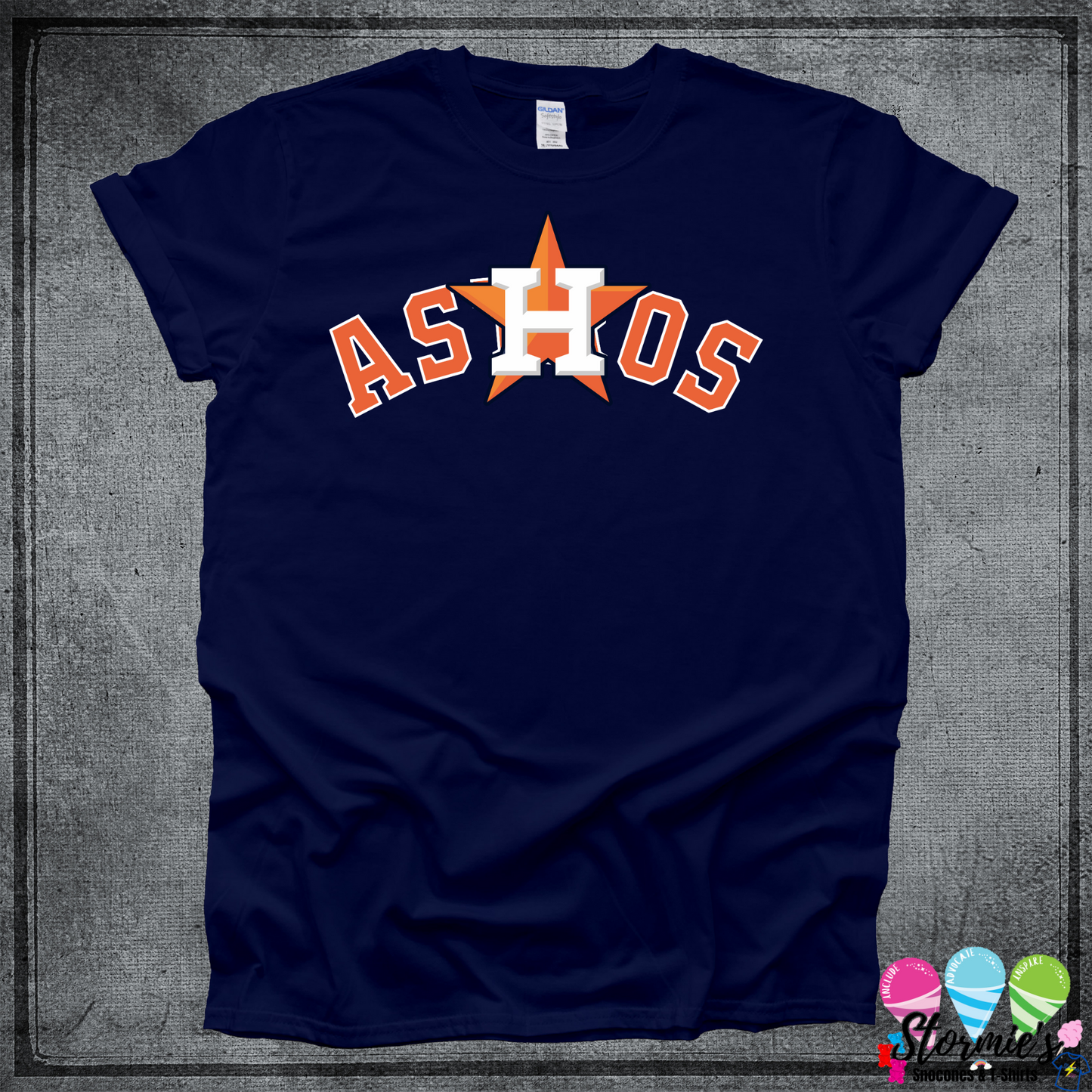 Astros AsHoes Navy Shirt