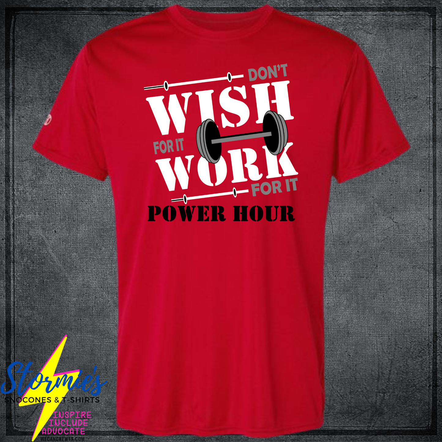 Power Hour Holloway Unisex Dry Fit Shirt