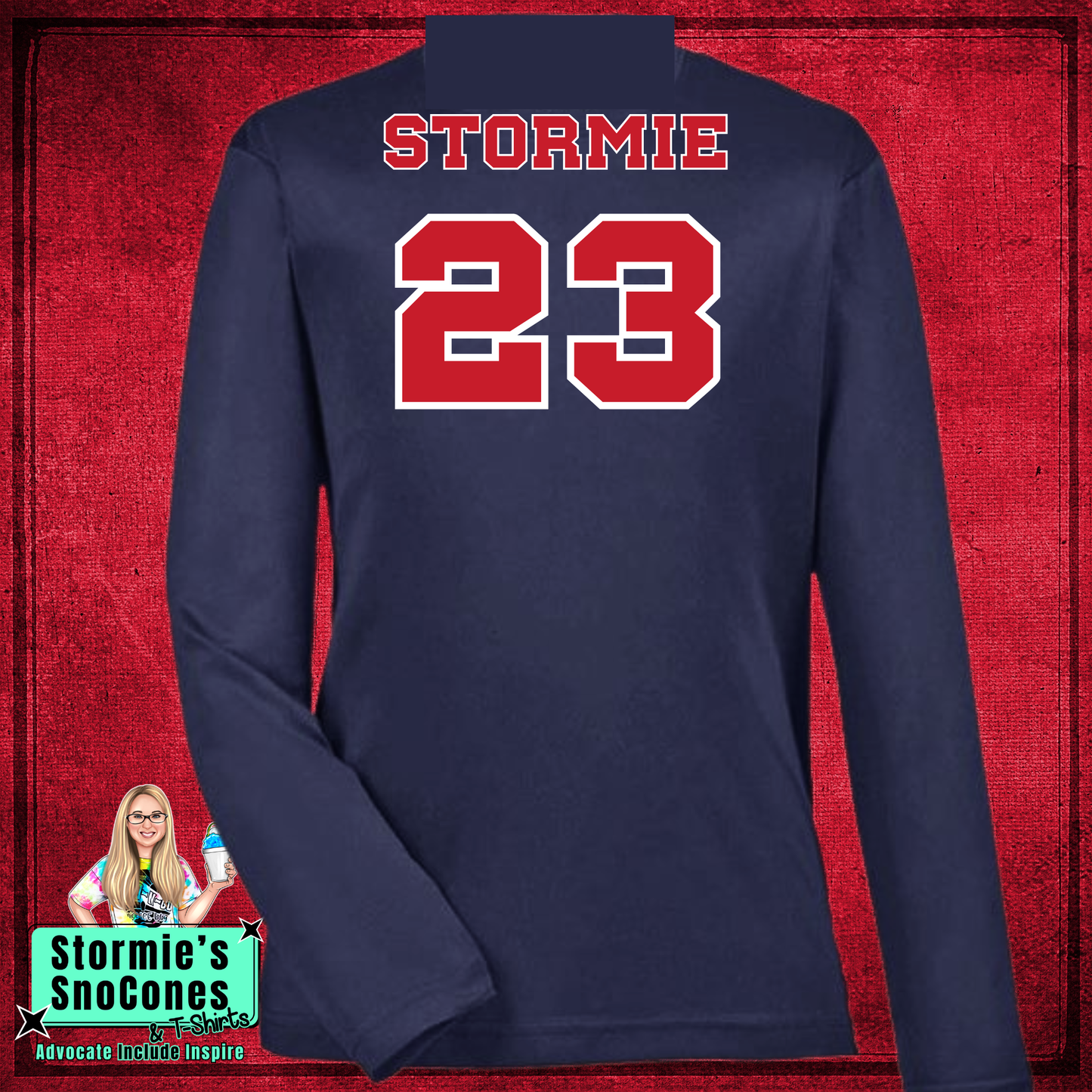 5th and 6th graders Futures Tournament Navy DRY FIT Long Sleeve Shirt