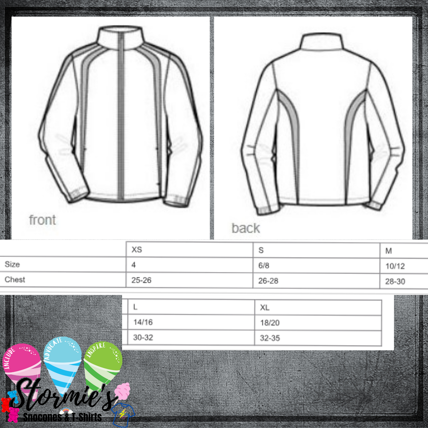 HJ Hawks Custom Name Youth Colorblock Raglan Jacket - Any School - Six Colors