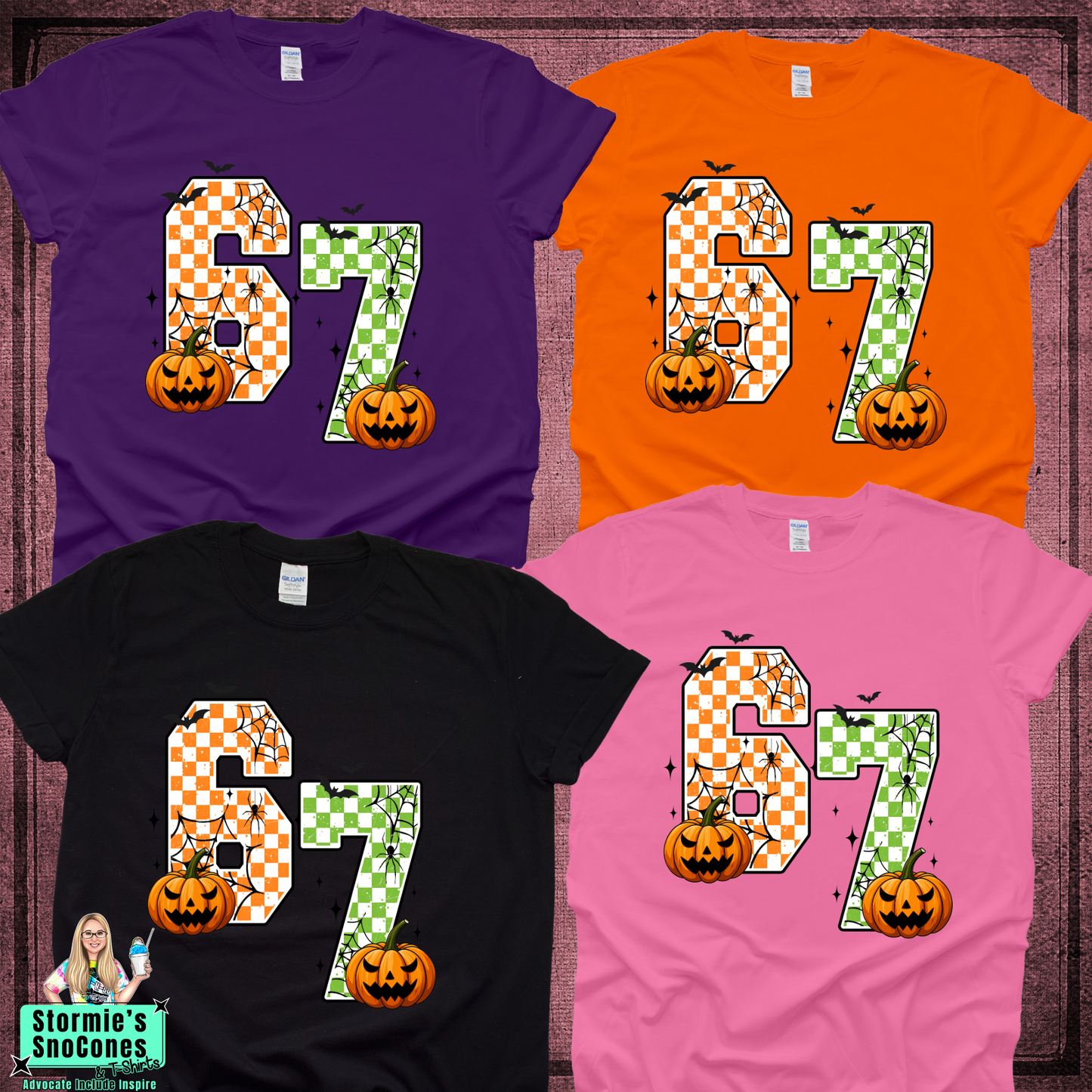 67 Checkered Tshirt
