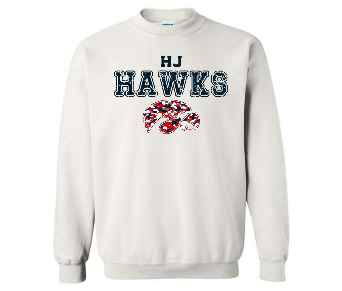 Hawks Football 2023 White Sweatshirt & Hoodie & Long Sleeve Shirt