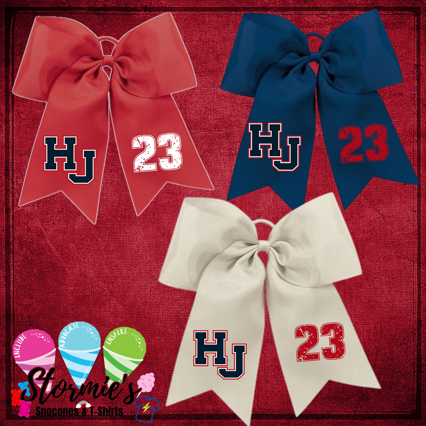 Hawks Football & Cheer 2025 Hair Bow