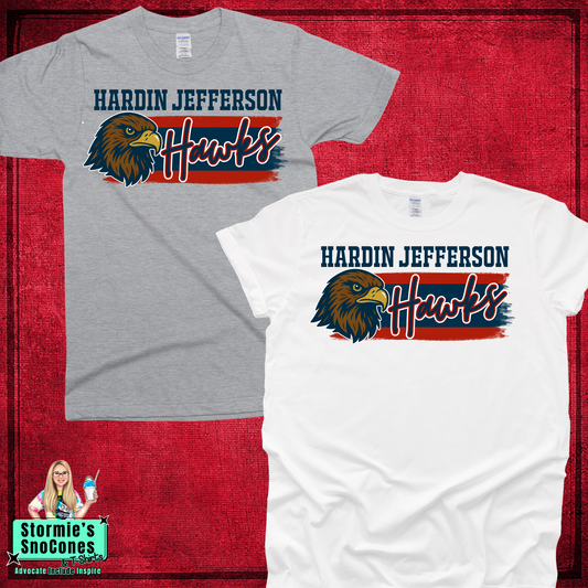 Hawks HJ Brush Stroke Tshirt