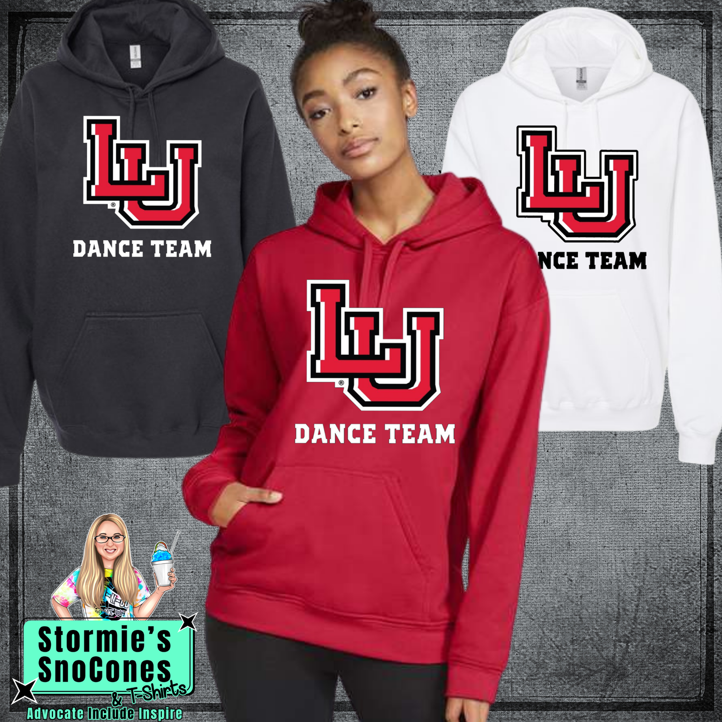 LUDT Lamar University Dance Team Gildan Softstyle Hoodie
