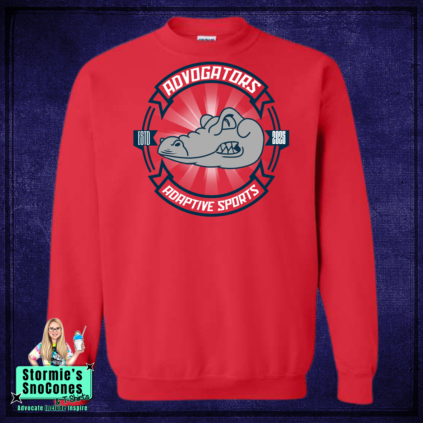 Advogators Baseball 2026 Red Sweatshirt & Hoodie & Long Sleeve Shirt