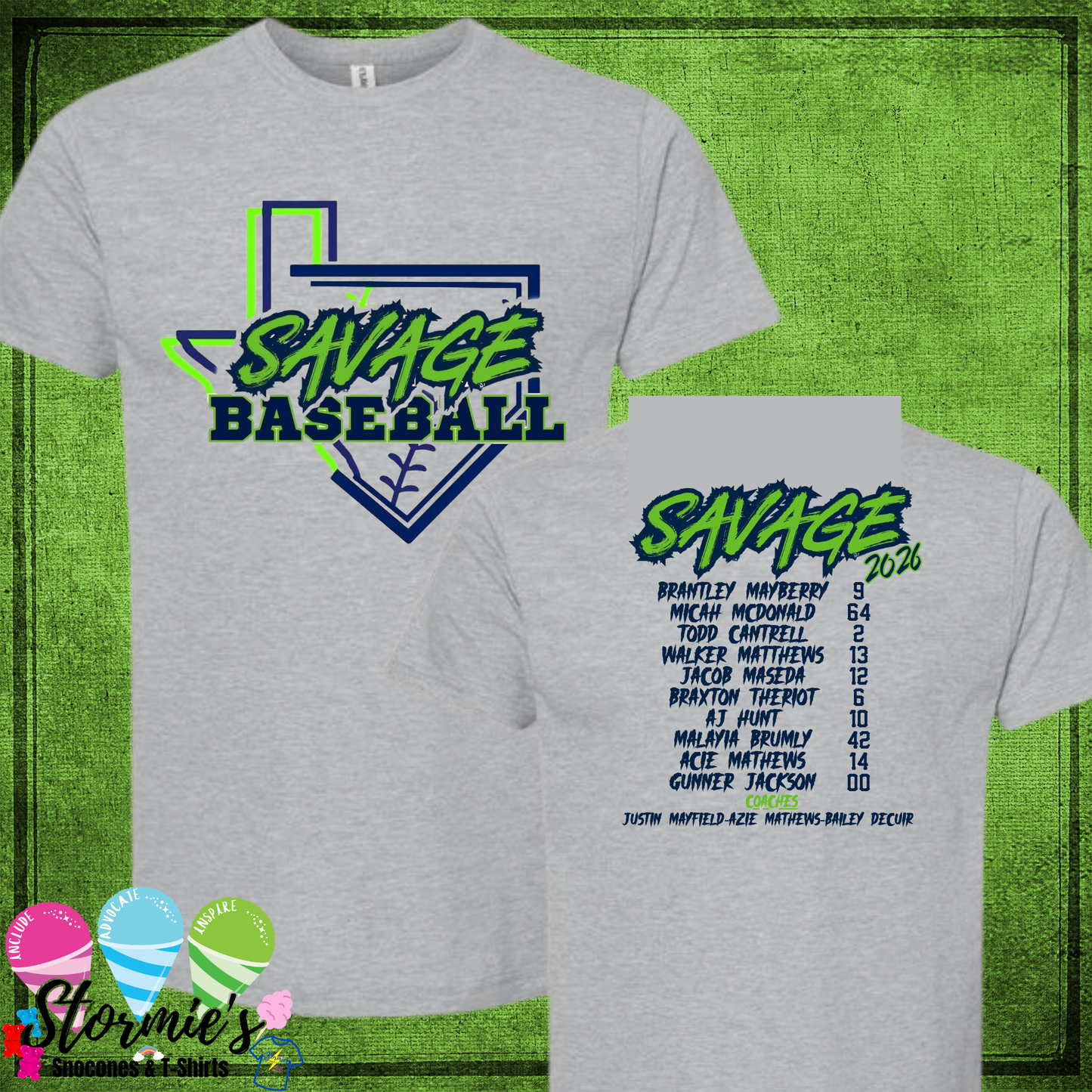 Savage Baseball 2026 Shirt