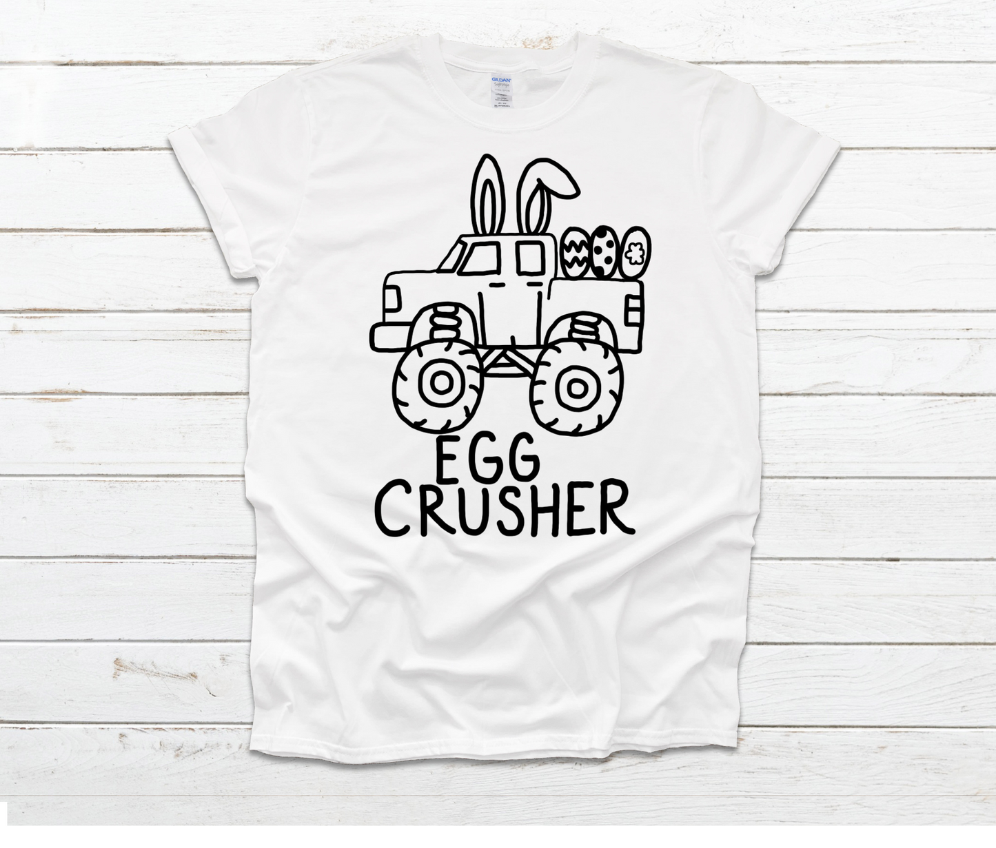 Color Your Own Shirt - Markers Included - Egg Crusher by Ashley Sattler