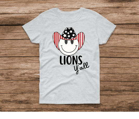 Lions Y'All T-shirt