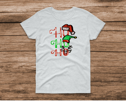 Ho Ho Ho Ash Shirt by Ashley Sattler