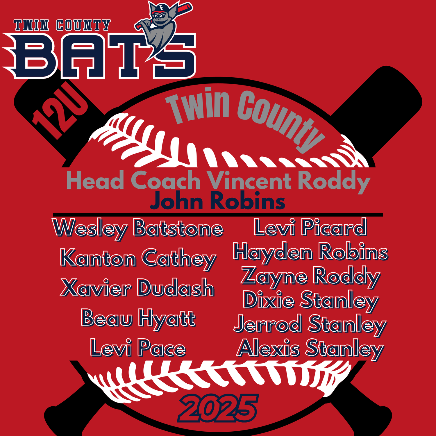 Bats 12U Twin County 2025