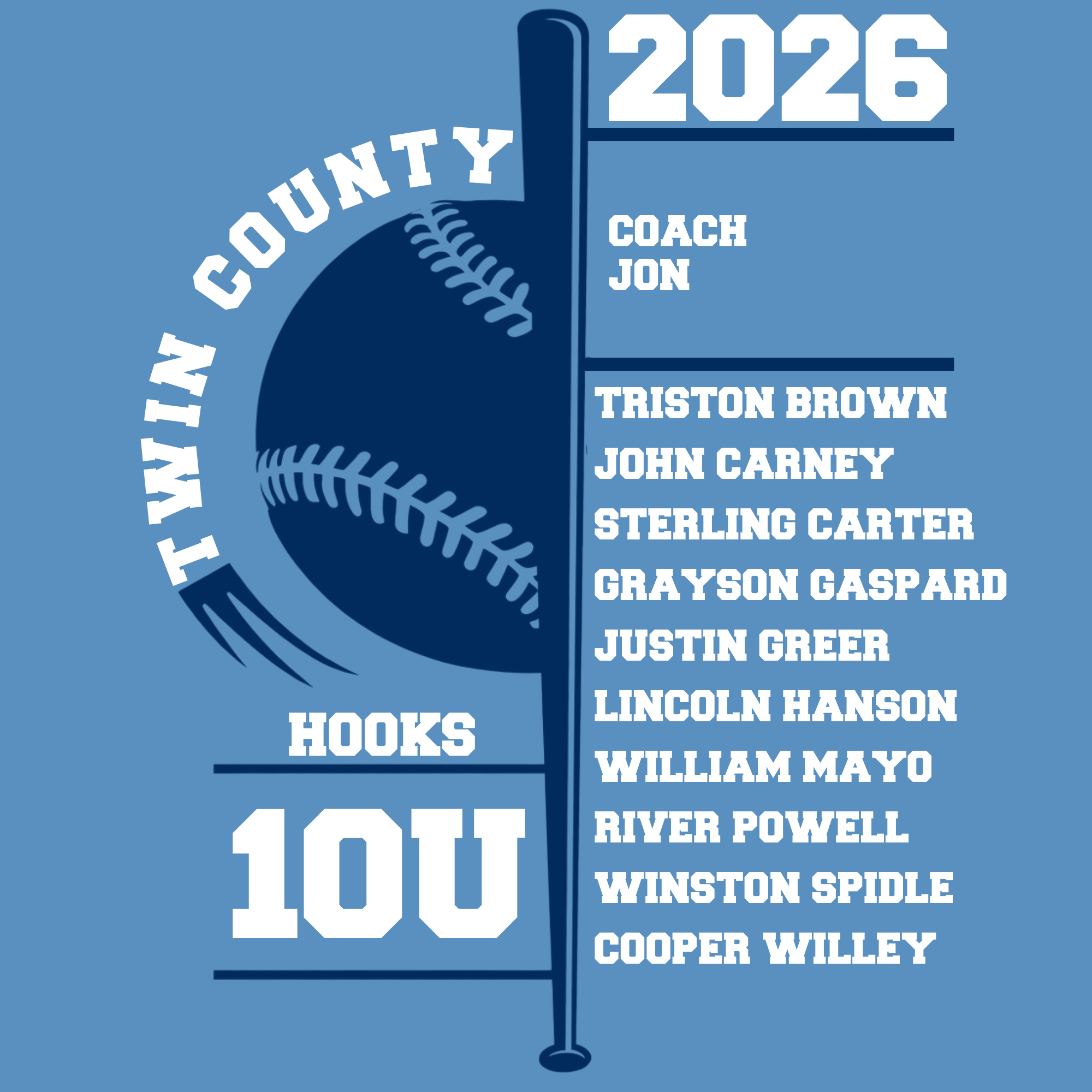 Hooks 10U Twin County 2026
