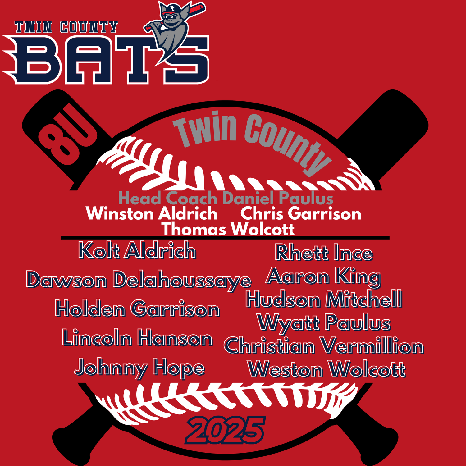 Bats 8U Twin County 2025