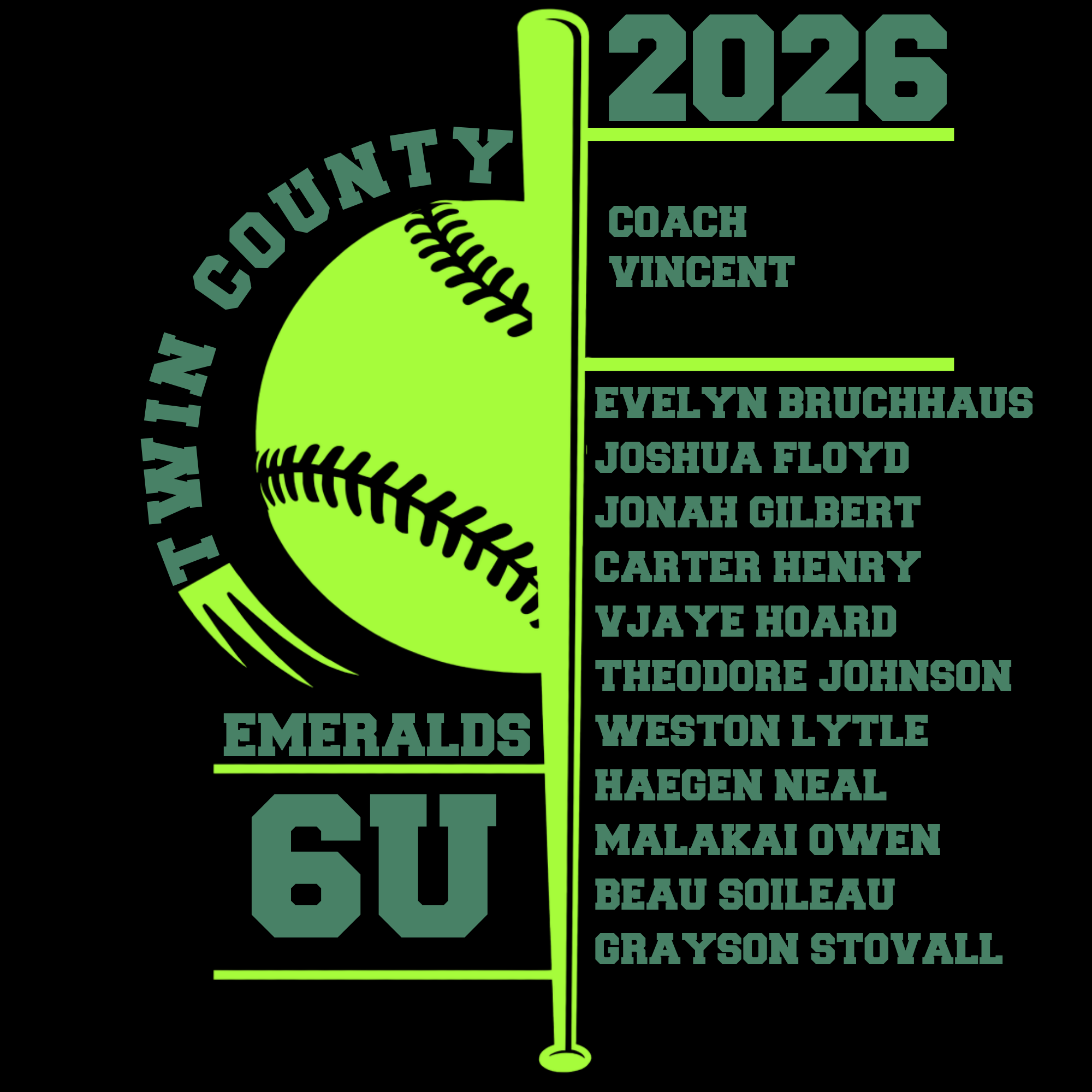 Emeralds 6U Twin County 2026