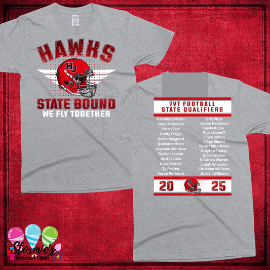 Hardin Jefferson High School 7v7 Football State Qualifiers Sport Gray Shirt