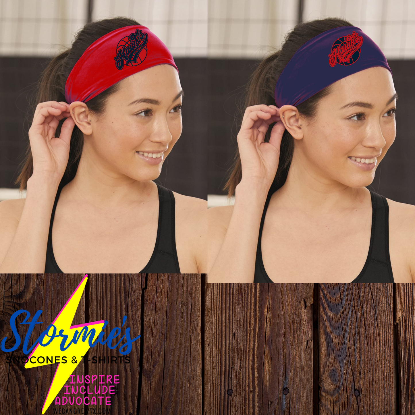 Hawks Basketball Headband