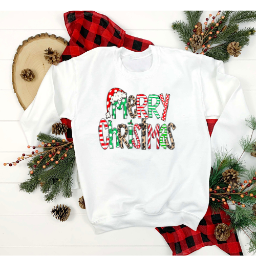 Merry Christmas Sweatshirt & Tshirt