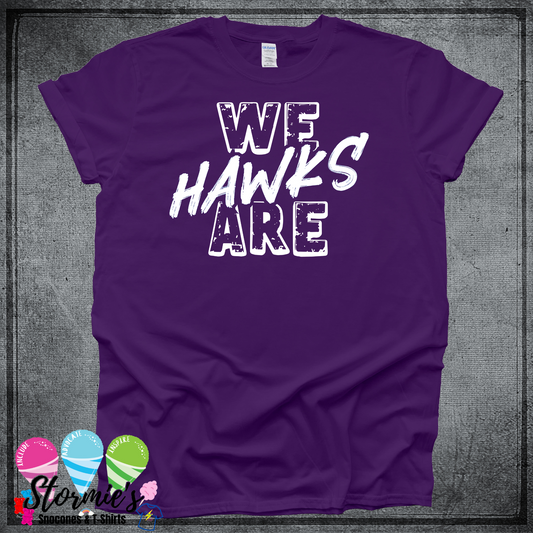 Pre-k - We Are Hawks - China Elementary- Sour Lake Elementary Color Wars/Field Day 2025 Shirt Purple