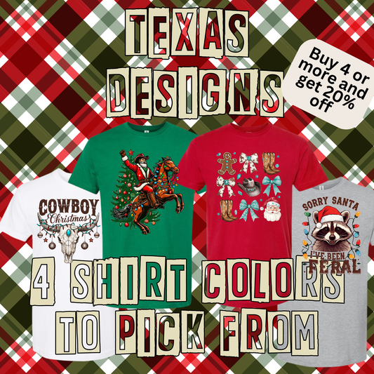 Texas Spirit Days Shirts - 12+ Options