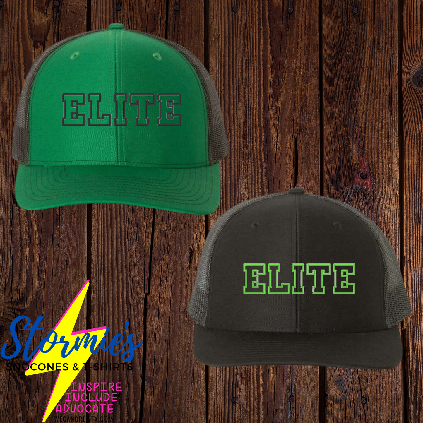 Elite Richardson Mesh Back Embroidered Hat - PICK UP ONLY