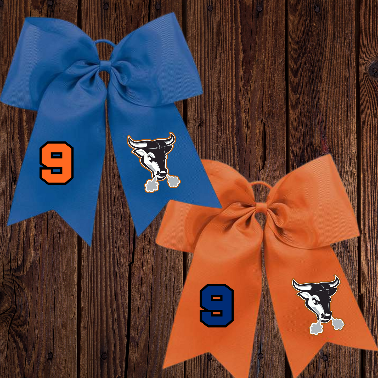 Bulls Hair Bow