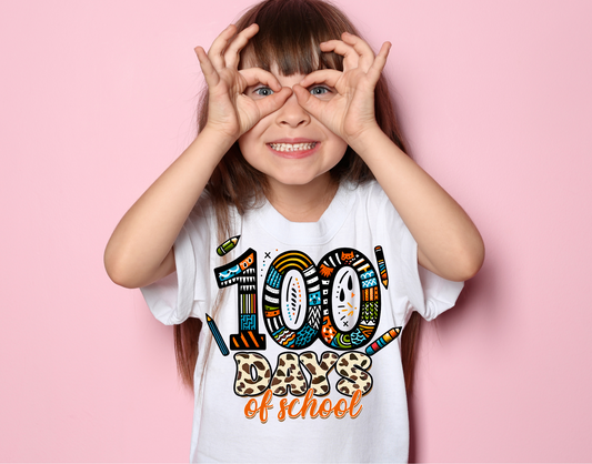 Patterned - 100 Days of School