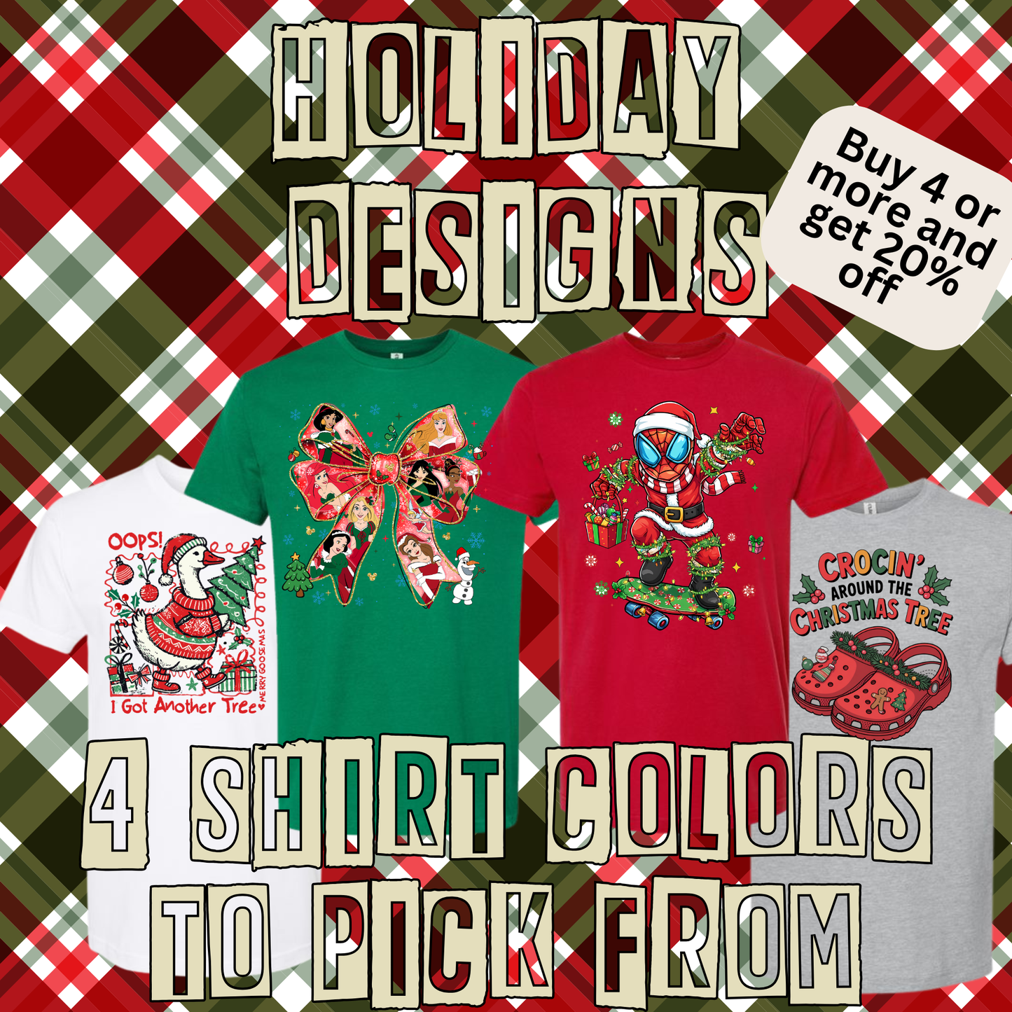 Other Holiday Spirit Days Shirts - 12+ Options