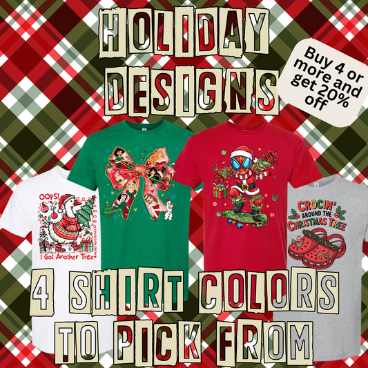 Other Holiday Spirit Days Shirts - 12+ Options