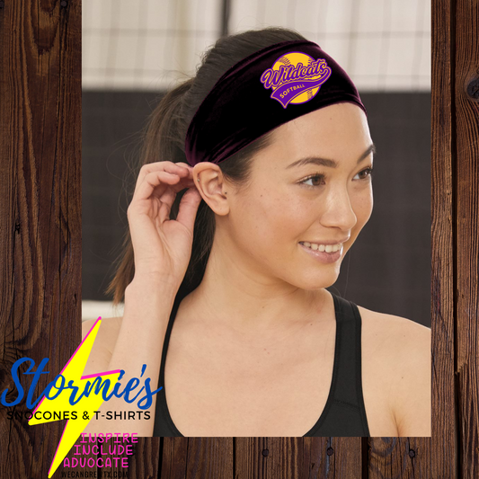 Wildcats Black Headband