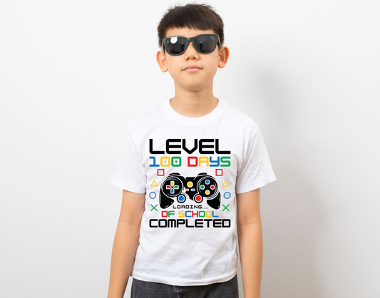 Level 100 Gamer - 100 Days of School