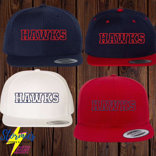 Hawks Varsity YP Classics Snapback Embroidered Hat - PICK UP ONLY