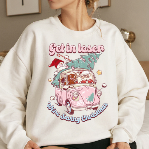 Saving Christmas Sweatshirt & Tshirt