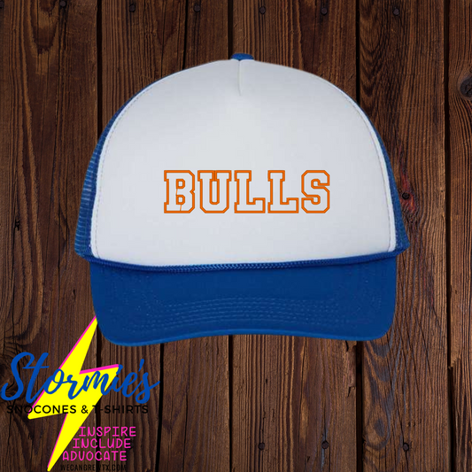 Bulls Royal Varsity Foam Embroidered Hat - PICK UP ONLY