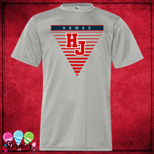 Hawks HJ Triangle Silver DRY FIT Shirt