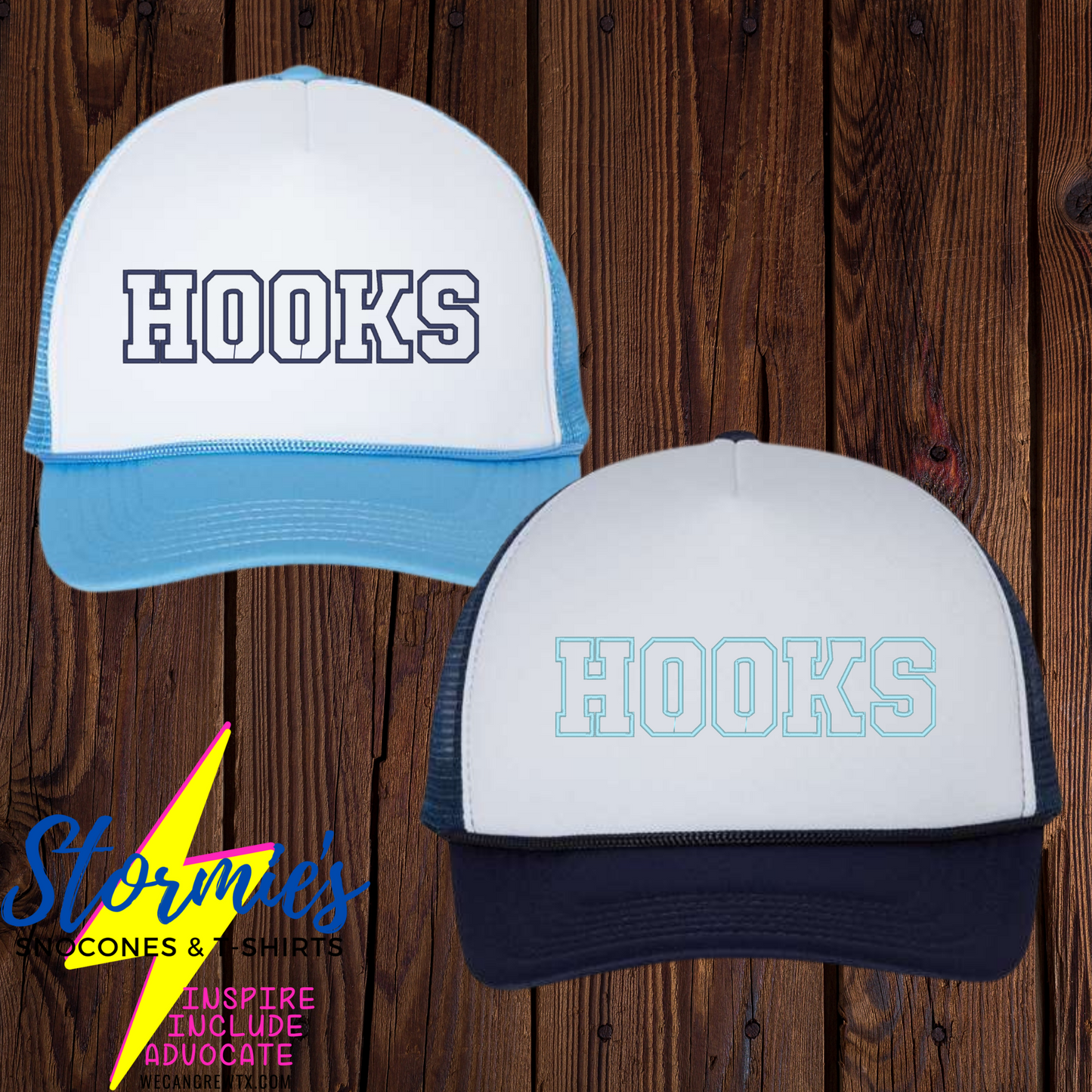 Hooks Varsity Foam Embroidered Hat - PICK UP ONLY