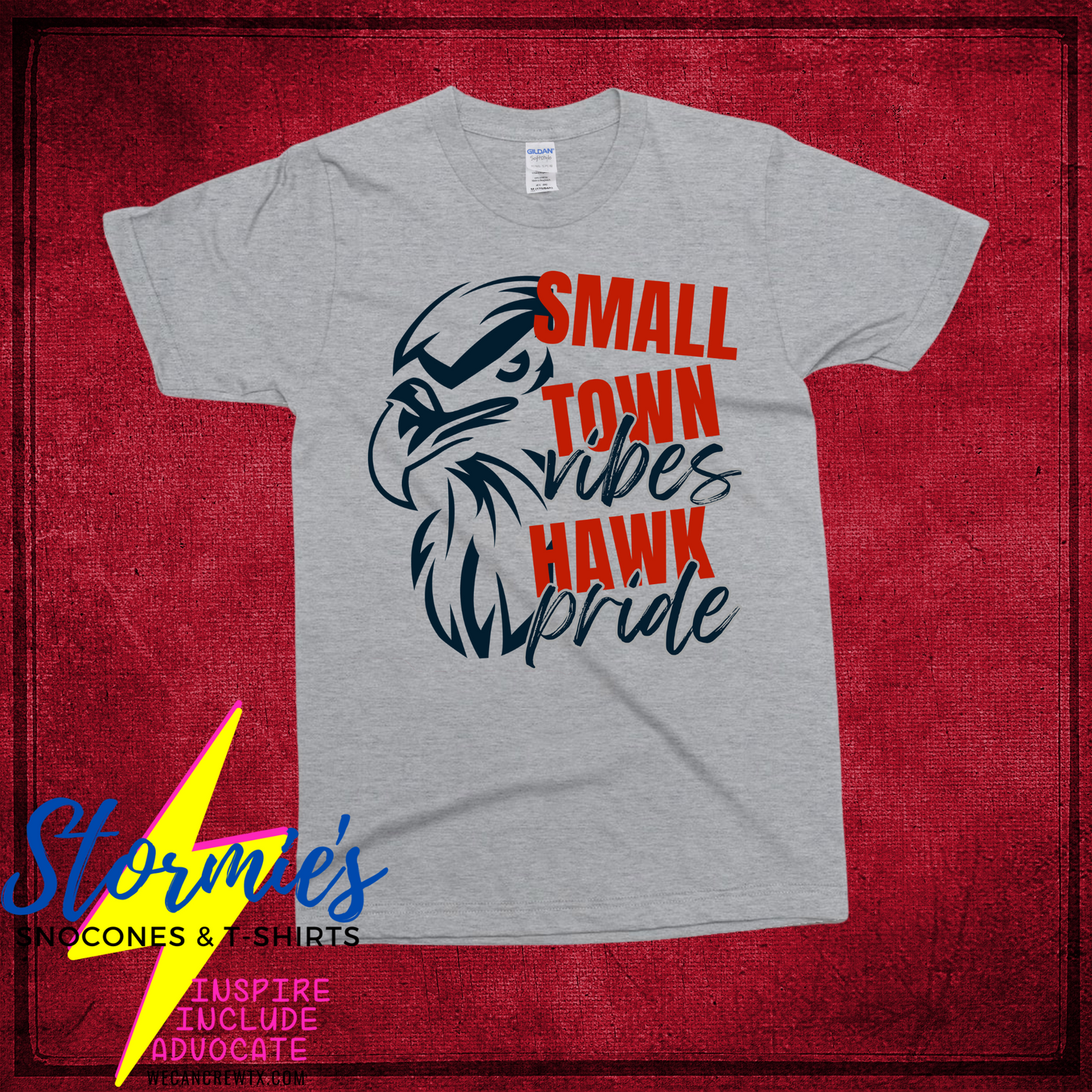 Small Town Vibes Hawk Pride Shirt